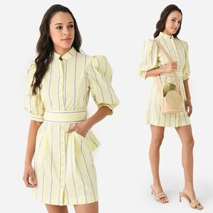 Destree | Amoako Striped Short Dress